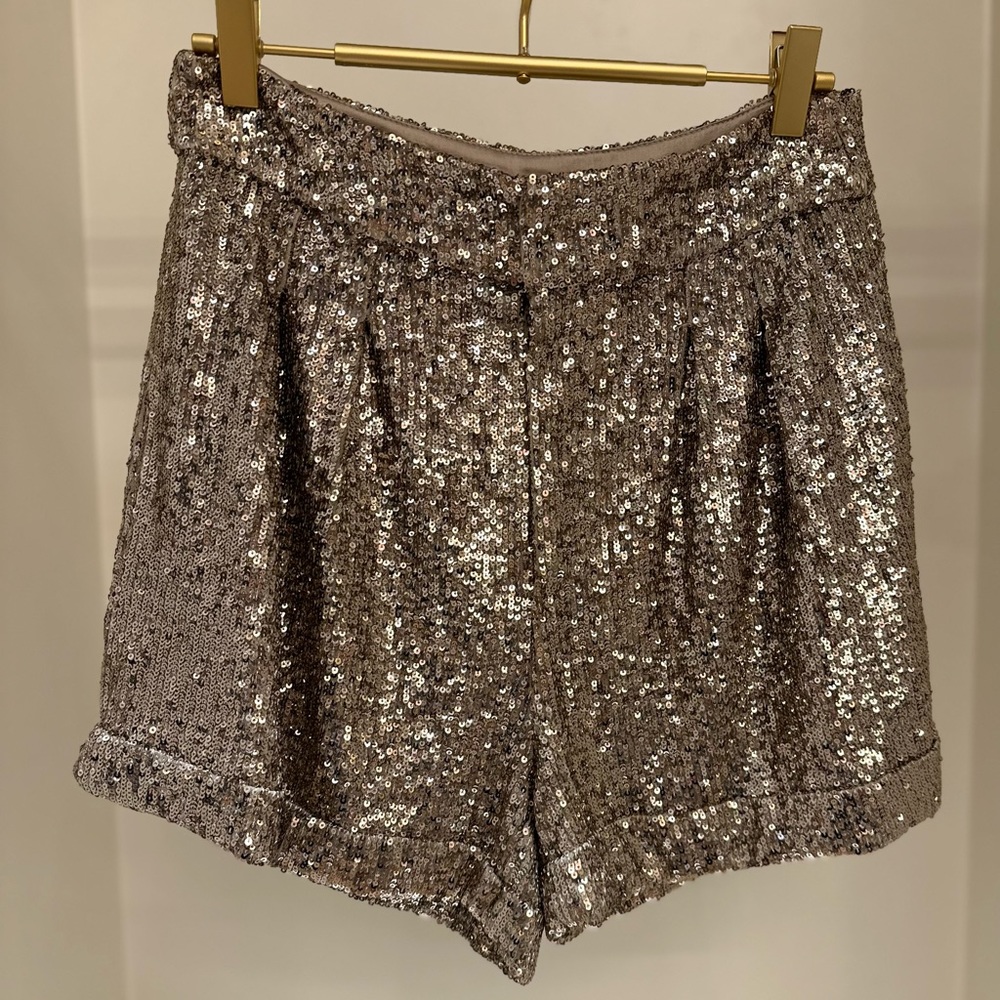 NWT sequined shorts